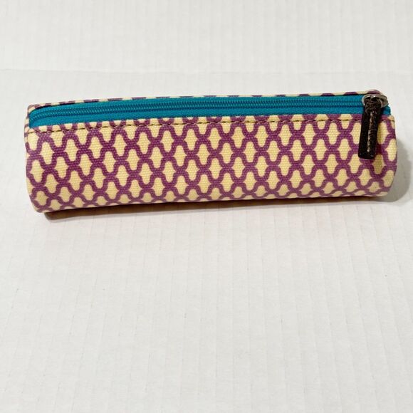 Fossil Key Per Travel Cosmetic Roll Up Bag Wallet Bird Y2K Jewelry Organizer - Picture 6 of 11